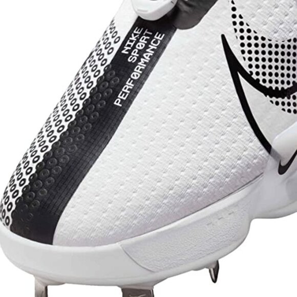Nike Men's Force Zoom Trout 7 Pro Metal Baseball Cleats CI3134-102 White Size 8 - Picture 7 of 7